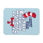 Magnet Flexible Chat dans le Casquette | Je Connais De Nouveaux Tr (Horizontal)