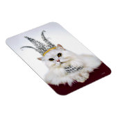 Magnet Flexible Chat dans une couronne (Côté Droit)