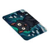 Magnet Flexible Chat de Noël islandais Yule (Côté Droit)
