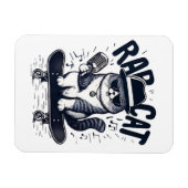 Magnet Flexible Chat de rap Harmonie (Horizontal)