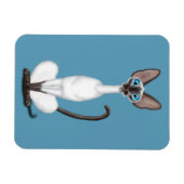 Magnet Flexible Chat de Siamese (Horizontal)