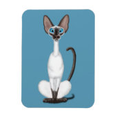 Magnet Flexible Chat de Siamese (Vertical)