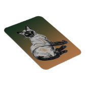 Magnet Flexible Chat de Siamese (Côté Droit)