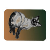 Magnet Flexible Chat de Siamese (Horizontal)