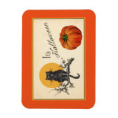 Magnet Flexible Chat d'Halloween vintage (Vertical)