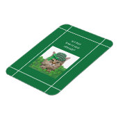 Magnet Flexible Chat drôle à la Saint-Patrick (Côté Gauche)