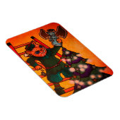 Magnet Flexible Chat elfe de Noël (Côté Droit)