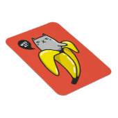Magnet Flexible Chat en banane (Côté Droit)