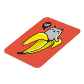 Magnet Flexible Chat en banane (Côté Gauche)