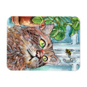 Magnet Flexible Chat et abeille (Horizontal)