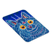 Magnet Flexible Chat gothique bleu (Côté Droit)