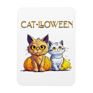 Magnet Flexible Chat Halloween