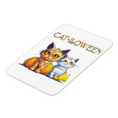 Magnet Flexible Chat Halloween (Côté Gauche)
