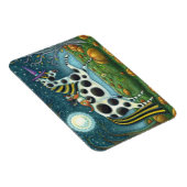 MAGNET FLEXIBLE CHAT HALLOWEEN PONY ET BAT CHEVAL WHIMSICAL (Côté Droit)