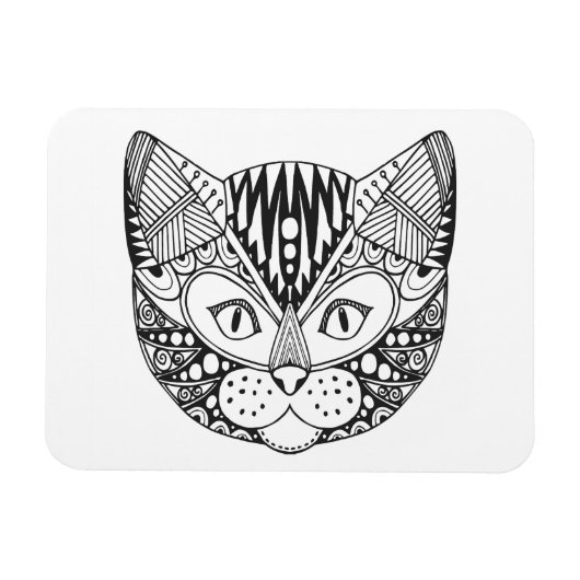 Magnet Flexible Chat inspiré (Horizontal)