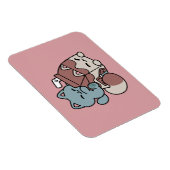 Magnet Flexible Chat Mignon Lait Chocolat – Boisson Confortable et (Côté Droit)