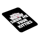 Magnet Flexible Chat Montre-moi tes chatons (Côté Droit)