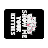 Magnet Flexible Chat Montre-moi tes chatons (Horizontal)