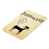 Magnet Flexible chat noir (Côté Gauche)