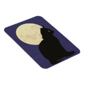Magnet Flexible Chat noir et lune (Côté Droit)