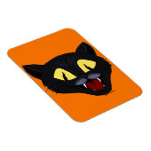 Magnet Flexible Chat noir Halloween (Côté Droit)