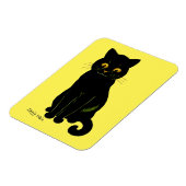 Magnet Flexible Chat noir, Louis Wain (Côté Gauche)