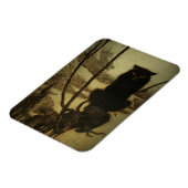 Magnet Flexible Chat noir Scowling (Côté Gauche)