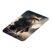 Magnet Flexible Chat pèlerin. (Côté Gauche)