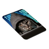 Magnet Flexible Chat pirate informatique Black Cat (Côté Droit)