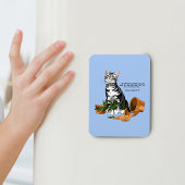 Magnet Flexible Chat plante