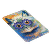 Magnet Flexible Chat psychédélique de Louis Wain (Côté Droit)