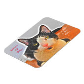 Magnet Flexible Chat Shady Tuxedo (Côté Gauche)