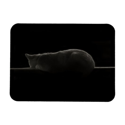 Magnet Flexible Chat Silhouette (Horizontal)