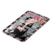 Magnet Flexible Chat Smoking Cute Drôle Saint-Valentin Danse Joyeu (Côté Gauche)