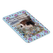 Magnet Flexible Chat smoking drôle Puzzle Chats Saint-Valentin (Côté Droit)