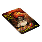 Magnet Flexible Chat sous le seau bonbon (Côté Droit)