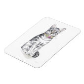 Magnet Flexible Chat Tabby Fancy (Côté Gauche)