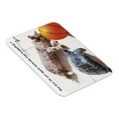 MAGNET FLEXIBLE CHAT, TORTUE ET BASKETBALL (Côté Droit)