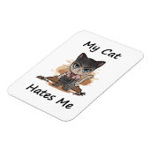 Magnet Flexible Chat Whimsical (Côté Gauche)