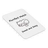 Magnet Flexible Chat Whimsical (Côté Droit)