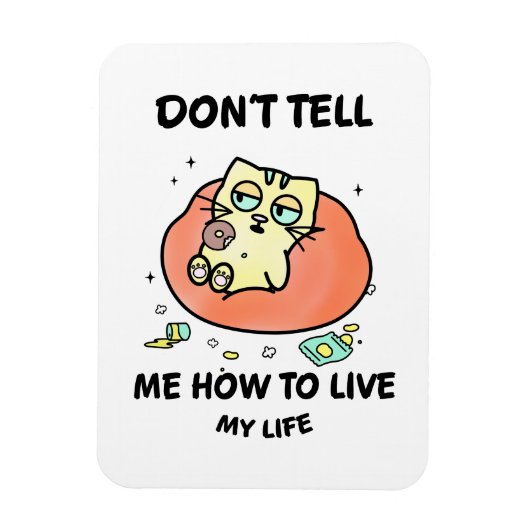 Magnet Flexible Chat Whimsical (Vertical)