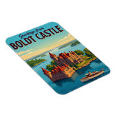 Magnet Flexible Château Boldt États-Unis (Côté Droit)