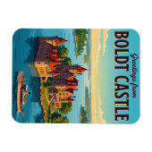 Magnet Flexible Château Boldt États-Unis (Horizontal)