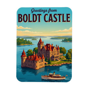 Magnet Flexible Château Boldt États-Unis