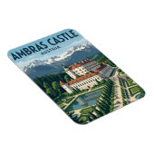 Magnet Flexible Château d'Ambras Autriche (Côté Droit)