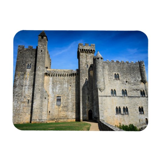 Magnet Flexible Château de Beynac aimant rectangulaire (Horizontal)
