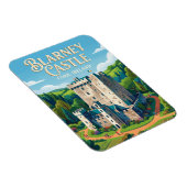 Magnet Flexible Château de Blarney Irlande (Côté Droit)