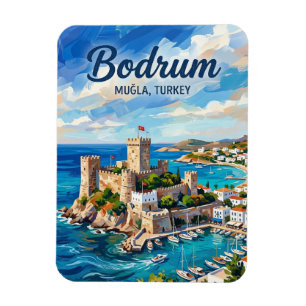 Magnet Flexible Château de Bodrum, Bodrum
