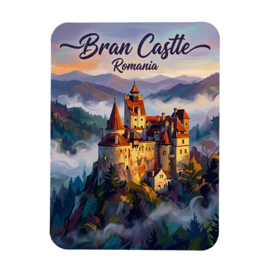 Magnet Flexible Château de Bran Roumanie (Vertical)