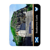 Magnet Flexible Château de Bumbarton, Dumbarton Rock / Écosse (Vertical)